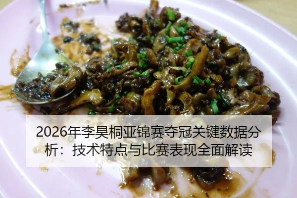 2026年李昊桐亚锦赛夺冠关键数据分析：技术特点与比赛表现全面解读